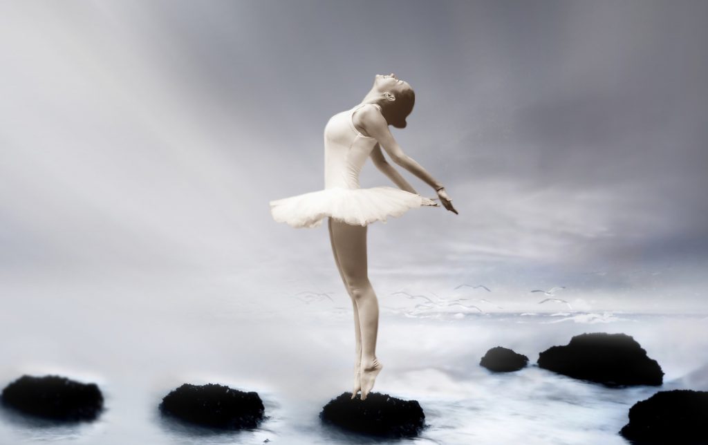 ballerina posture singing