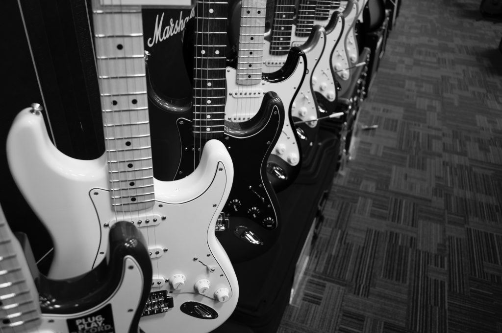 electric guitars songwriting